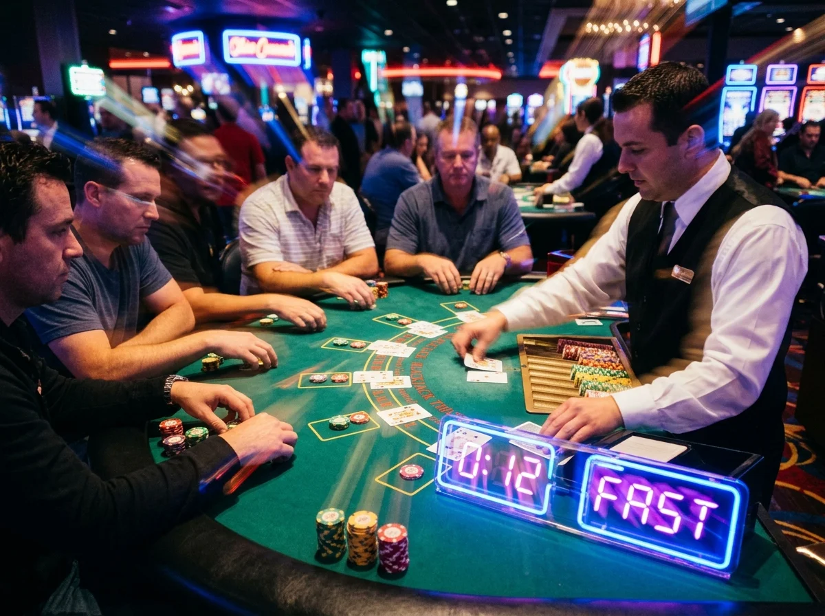 Speed Blackjack bij Wizebets